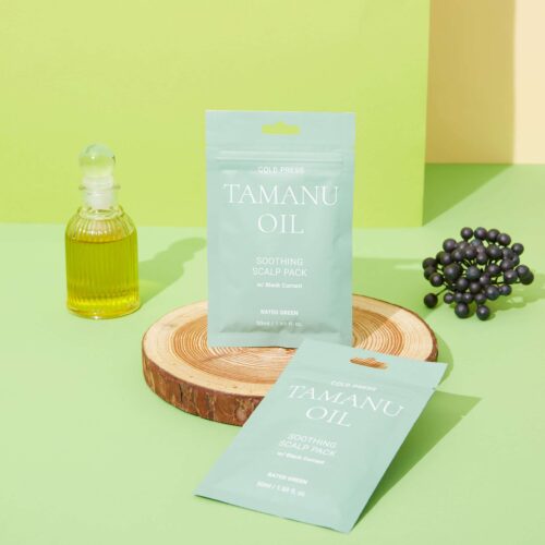 Reated Green Cold Press Tamanu Oil Soothing Scalp Pack