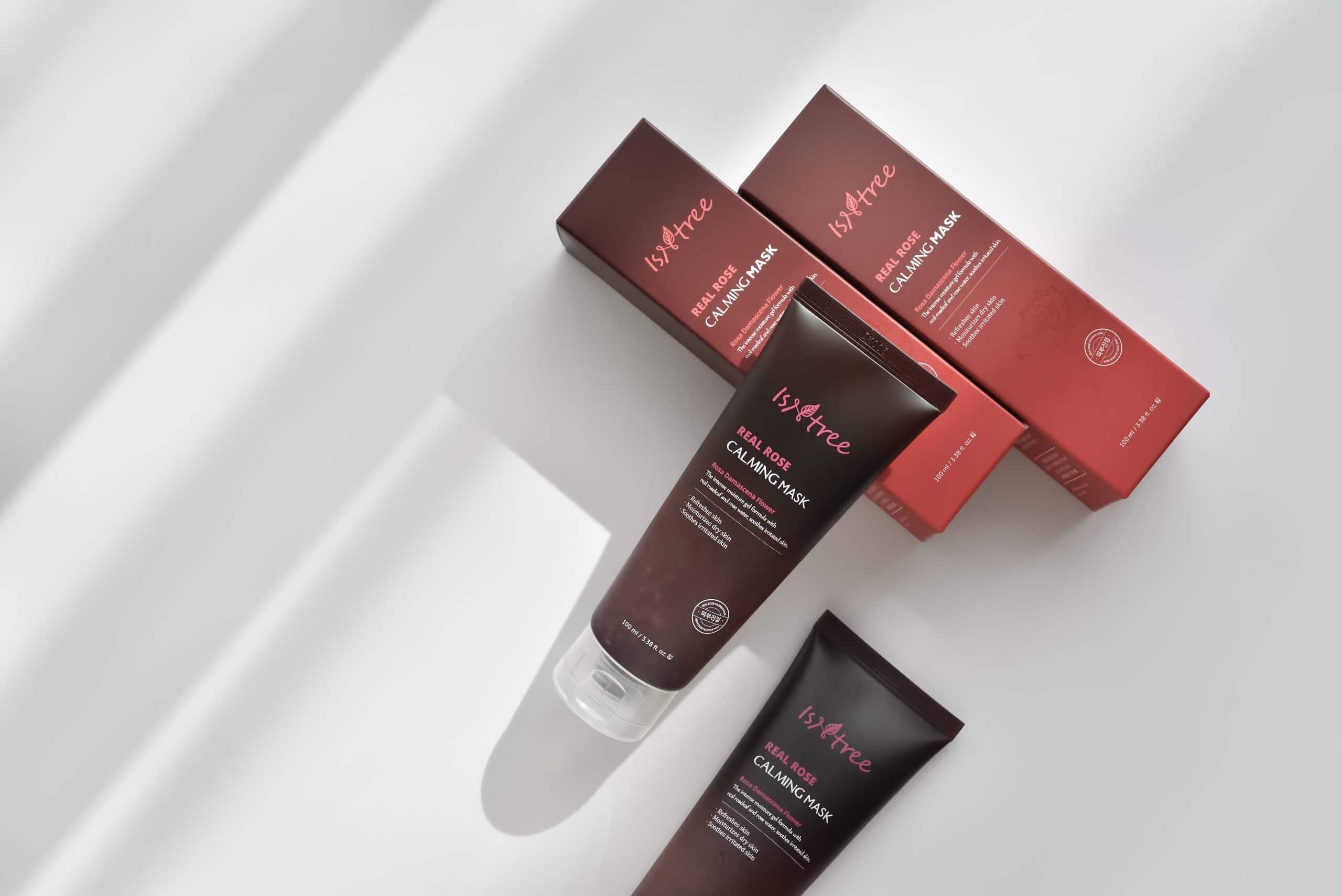 Máscara Facial de Rosas- Regeneradora e Calmante